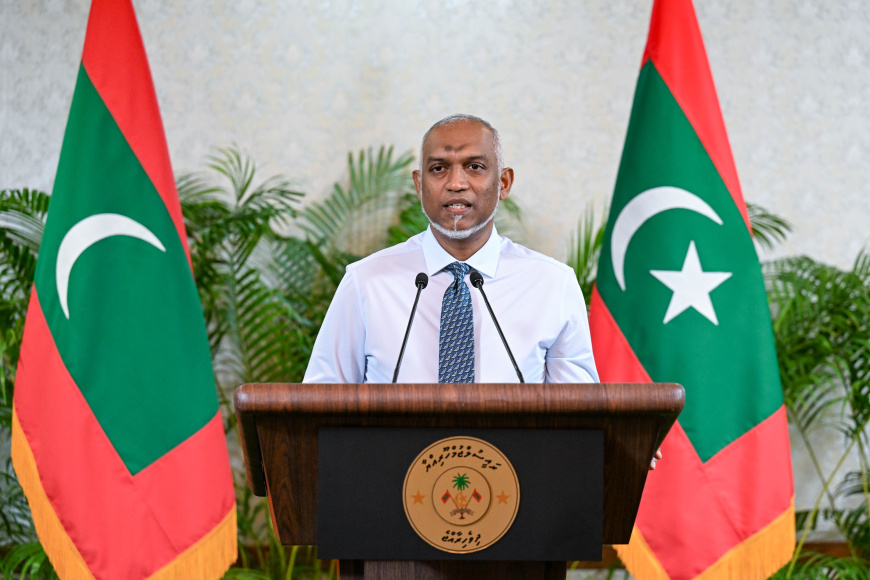 އެމްޑީޕީއާ މަޝްވަރާކުރުމަކީ މެންޑޭޓުން ބޭރު ކަމެއް: ރައީސް މުއިއްޒު