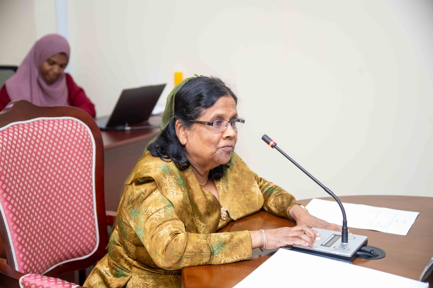 މުގައްރިރުކަމާއެކު އަސްމާ އަލުން އިޖުތިިމާއީ ކޮމިޓީއަށް