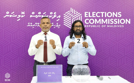 ހިތަދޫ އުތުރު ދާއިރާގެ ބައި-އިލެކްޝަންގެ ކެންޑިޑޭޓް ނަމްބަރުތައް ތަރުތީބު ކޮށްފި