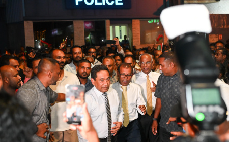 ތިން ރައީސުންނަށް ރައްކާތެރިކަން ދިނުމަށް ތިބި ބޮޑީގާޑުންނަށް އެސްއޯ ފުލުހުން ހުރަސް އަޅައިފި