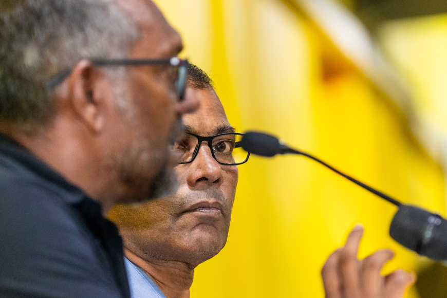 Former President Nasheed Backs Fayyaz, Declines Future Presidential Bid