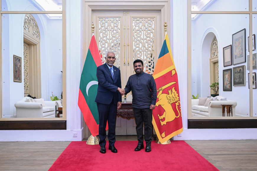 ސްރީލަންކާއާއެކު ހަތް އެމްއޯޔޫއެއްގައި ސޮއިކޮށްފި