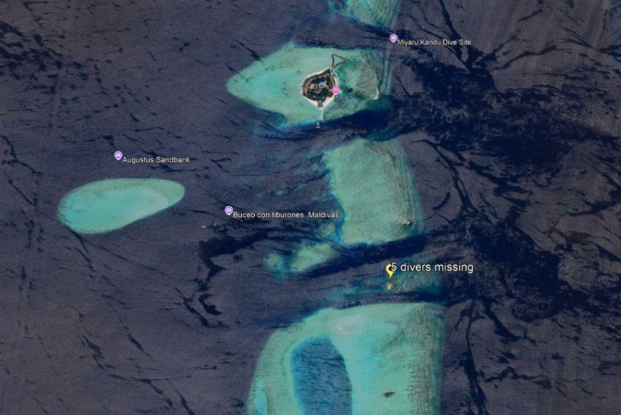 MNDF, Police and Resort Staff Join Search for Missing Italian Divers
