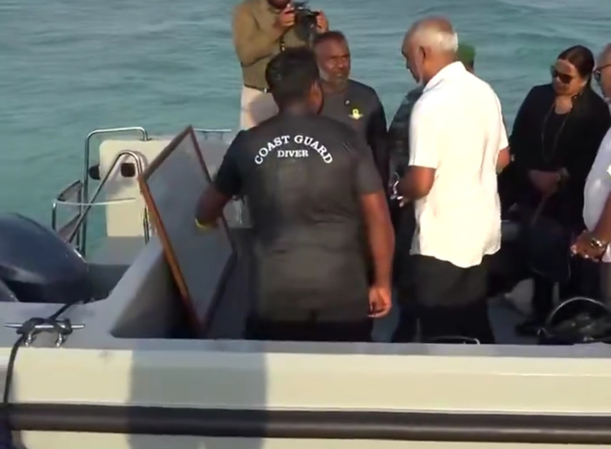 ގެއްލުނު ޑައިވަރުން ހޯދުމުގެ އޮޕަރޭޝަން މެދުކަނޑާލައިފި