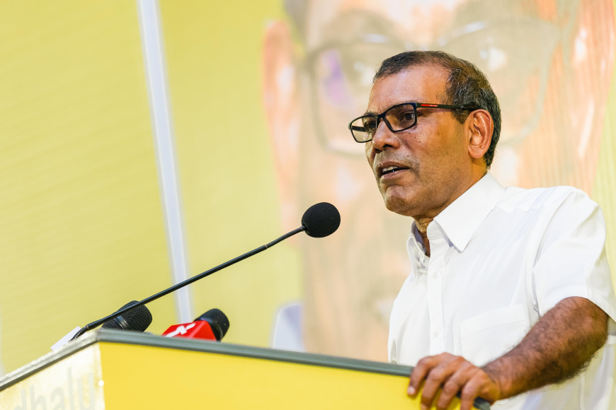ޗެއާޕާސަން ކަމަށް ކުރިމަތިލެއްވީ އިގްތިސޯދު ހަރުދަނާކޮށް ދިވެހިންނަކީ ގަދަރުވެރި ބަޔަކަށް ހެދުމަށް: ރައީސް ނަޝީދު