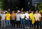 އެމްޑީޕީގެ "ވަޒީފާ ބުރާސްފަތި" އިހުތިޖާޖު ފަށައިފި