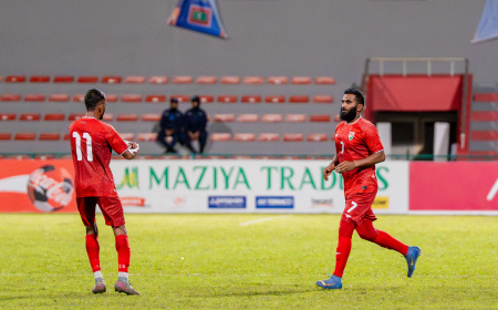 ދަގަނޑޭ ގައުމީ ޓީމަށް 100 މެޗު ހަމަކޮށްފި!