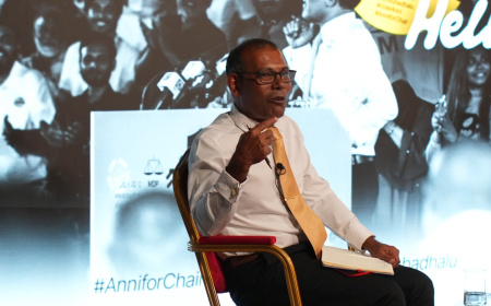 މުއިއްޒަކީ ބޭވަފާތެރިއެއް، ދިވެހިން ބަލައެއް ނުގަންނާނެ: ރައީސް ނަޝީދު
