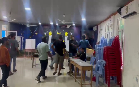 ފީއަލީގައި ބެހެއްޓި ވޯޓު ފޮށި ހިފައިގެން މީހަކު ފިލައިފި