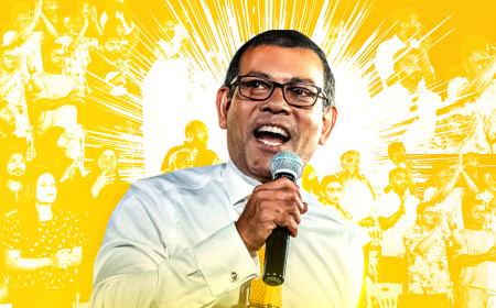ބޮޑު ތަފާތަކުން މީކާއީލްގެ މައްޗަށް ރައީސް ނަޝީދު ކުރިހޯއްދަވައިފި
