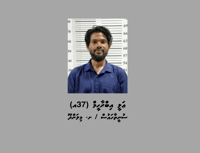 ޑައިމޯފިން ޓްރެފިކްކުރުމުގެ ކުށް ސާބިތުވި މީހަކު 25 އަހަރަށް ޖަލަށްލުމަށް ހުކުމްކޮށްފި