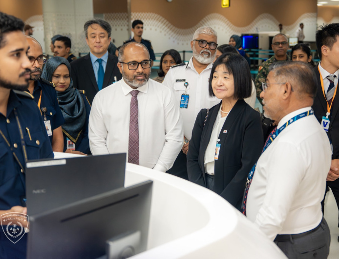 ޖަޕާނުން ރާއްޖެއަށް ފޭޝަލް ރިކޮގްނިޝަން ސިސްޓަމެއް ހަދިޔާކޮށްފި