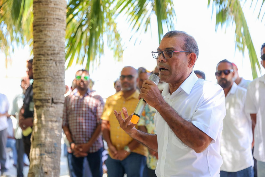 ދިވެހިންގެ ތަނަވަސްކަން އިތުރުކުރަން މުއިއްޒަށް ނުވެސް އިނގޭ، އެ ޝައުގެއްވެސް ނެތް: ރައީސް ނަޝީދު