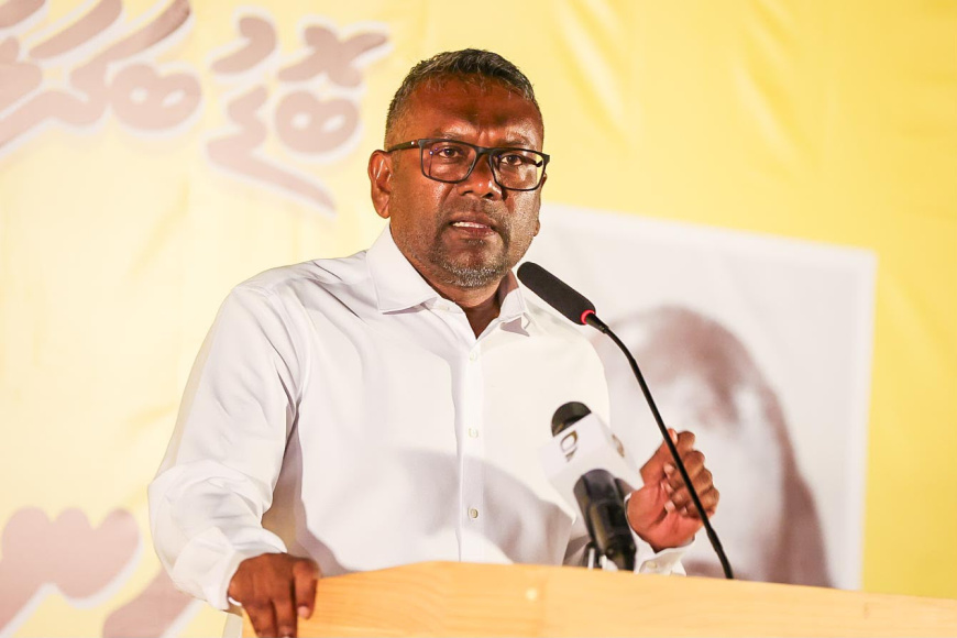 ރިޔާސީ އިންތިހާބަށް ކުޅިބައި އެއްކޮށް ރުކުރުވާލައި ކުރިއަށް ގެންދެވޭނެ ހަމައެކަނި ބޭފުޅަކީ ރައީސް ނަޝީދު: ފައްޔާޒު