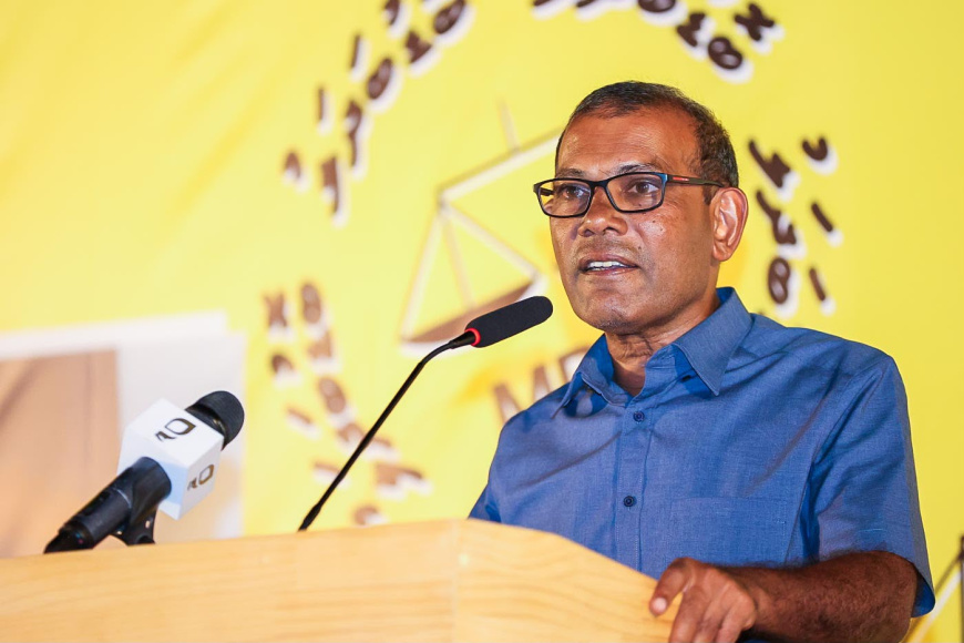 އެމްޑީޕީގެ ޖޯޝާއި ރޫހު ރާއްޖޭގެ ރަށްތަކުން ފެންނަން ފަށައިފި، މިސްރާބު މި ހުރީ 2028 އަށް: ރައީސް ނަޝީދު