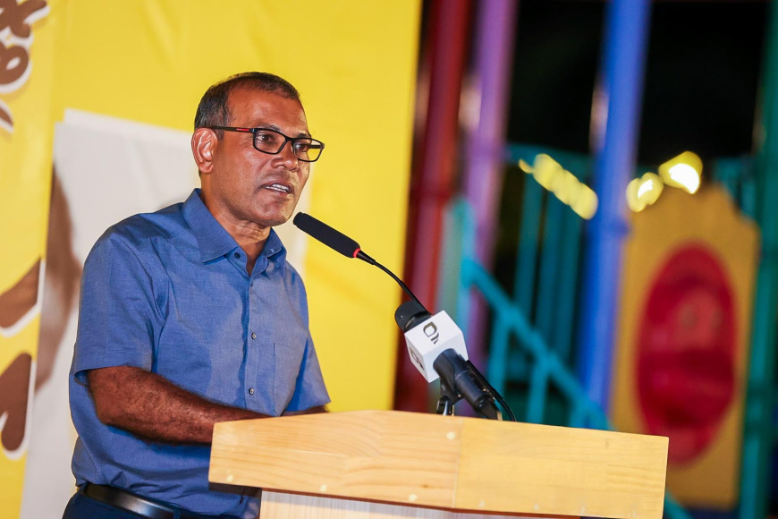ސަރުކާރުން މުޅި ދައުލަތް ހިތަދޫ އުތުރަށް އަރިކޮށްގެންވެސް ވީ ބަލި : ރައީސް ނަޝީދު