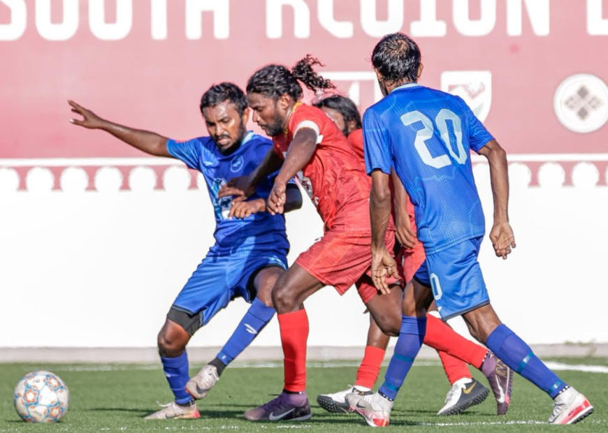 ގައްދޫ ޓީމުގެ ކެޕްޓަން އިސްހާގު އަބްދުލްޣަނީ (މ) -- ފޮޓޯ: ގައްދޫ ކައުންސިލް
