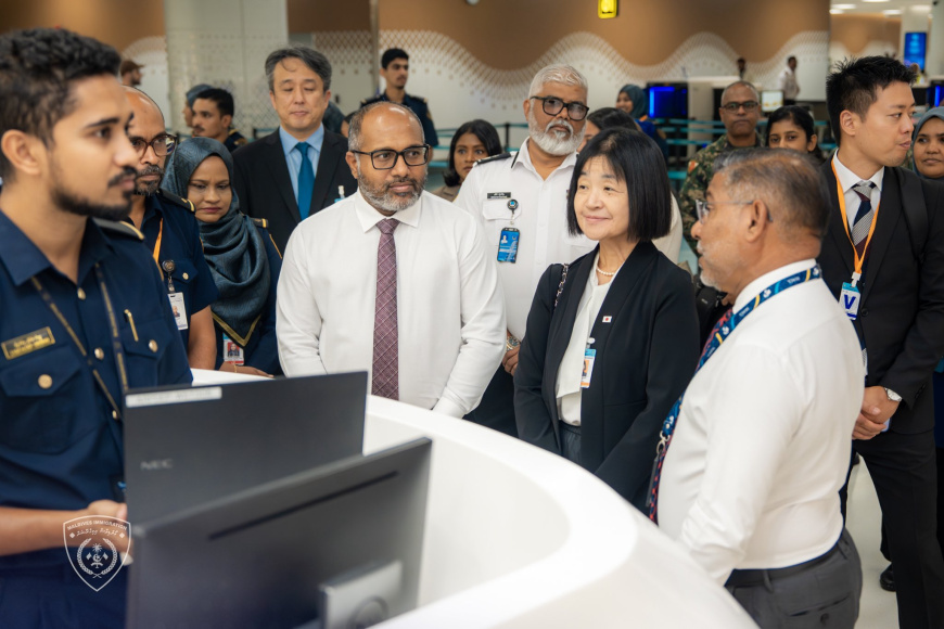 ޖަޕާނުން ރާއްޖެއަށް ފޭޝަލް ރިކޮގްނިޝަން ސިސްޓަމެއް ހަދިޔާކޮށްފި