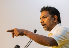 ޑިމޮކްރަސީ ރާއްޖެއަށް ގެނައުމަށް މުއިއްޒުގެ ގައިން އޮހޮރުނު ދަލެއް ނުހުންނާނެ: ޝިއްޕެ