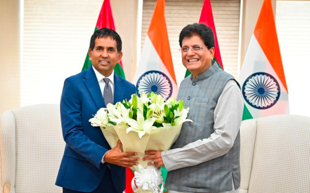 India - Maldives Ties to Grow Stronger Through FTA, Says Minister Goyal