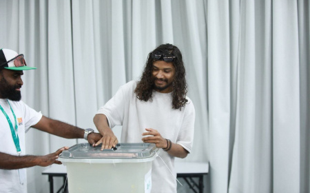 ޕީއެންސީ ދާއިރާތަކުގެ އިންތިހާބުގެ ވޯޓުލުން ފަށައިފި