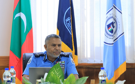 ރަސްމީ ދަތުރުފުޅެއްގައި ކޮމިޝަނަރ އޮފް ޕޮލިސް ފުރާވަޑައިގެންފި